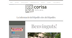 Desktop Screenshot of corisamediagrup.com